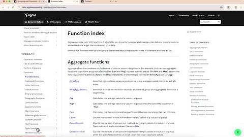 Sigma Functions and Groupings: Part 1 - Introduction