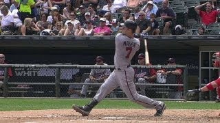 Mauer clocks a two-run shot in the fifth
