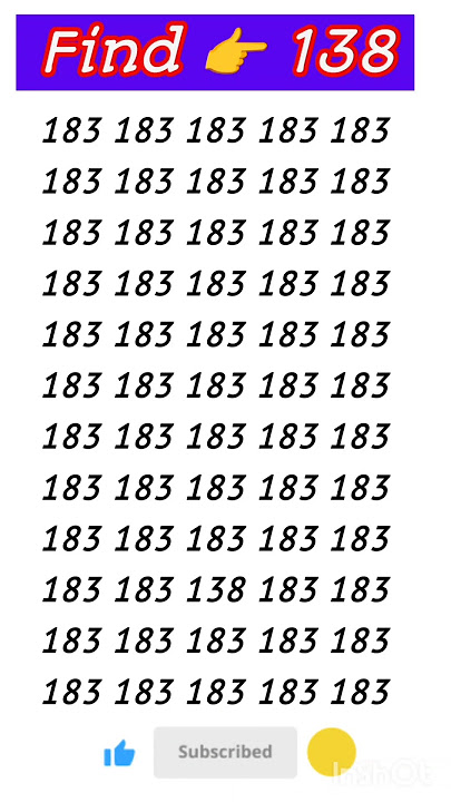 🔥 TikTok Gave Up… Can YOU Spot the Hidden Number? 🧐#shorts#trending#viral#foryou#youtubeshorts#fyp