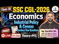 📊Class-18 Industrial Policy & Census | Previous Year Questions | Economics for SSC & Railway 2026