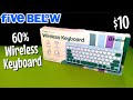 $10 60% Wireless Keyboard from PrimeConnect | Five Below Review