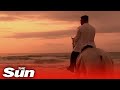 Kim jongun rides horse in bizarre north korea propaganda on hardships of 2021