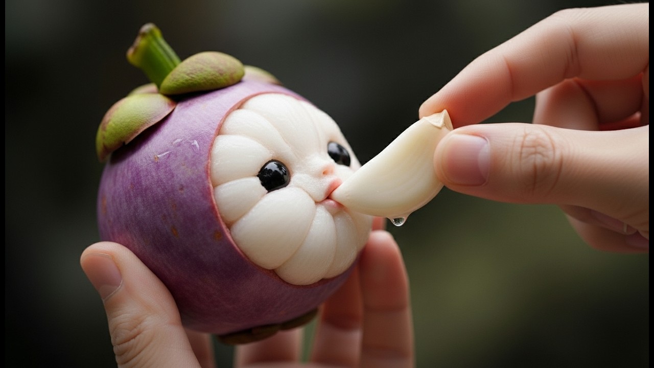 AI ASMR 세상에서 가장 귀여운 열대과일 🥥