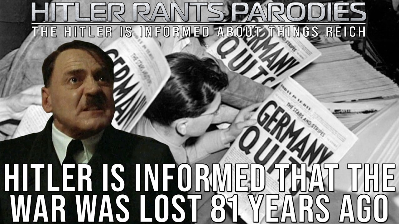 Hitler is informed that the war was lost 81 years ago