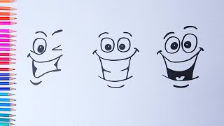 DRAW easy  How to DRAW EMOJIS  Easy drawings screenshot 5