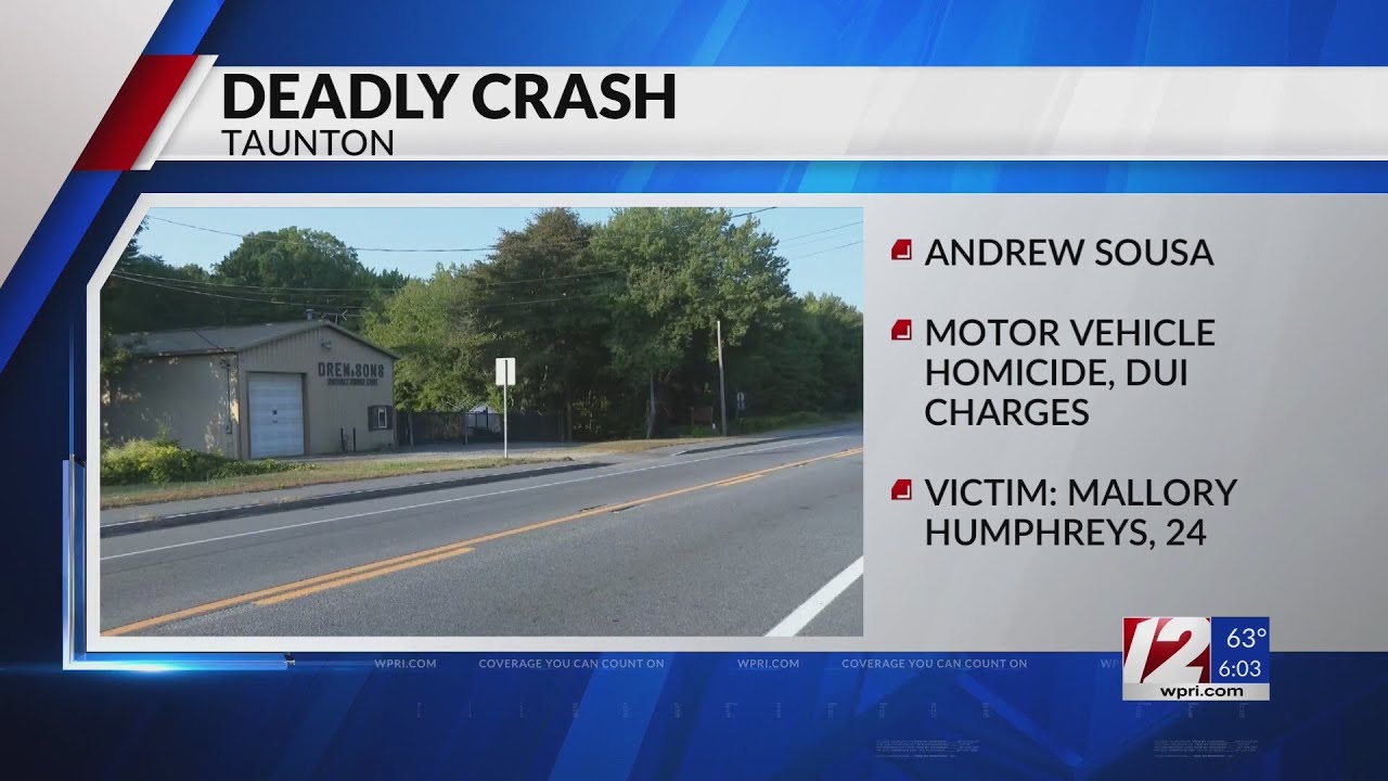 Driver charged with OUI in deadly Taunton crash - YouTube