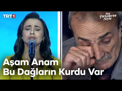 Elif Kayacan - Aşam Anam Bu Dağların Kurdu Var - Sen Türkülerini Söyle 18. Bölüm @trt1
