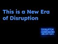 My Confession - A New Era of Disruptioin