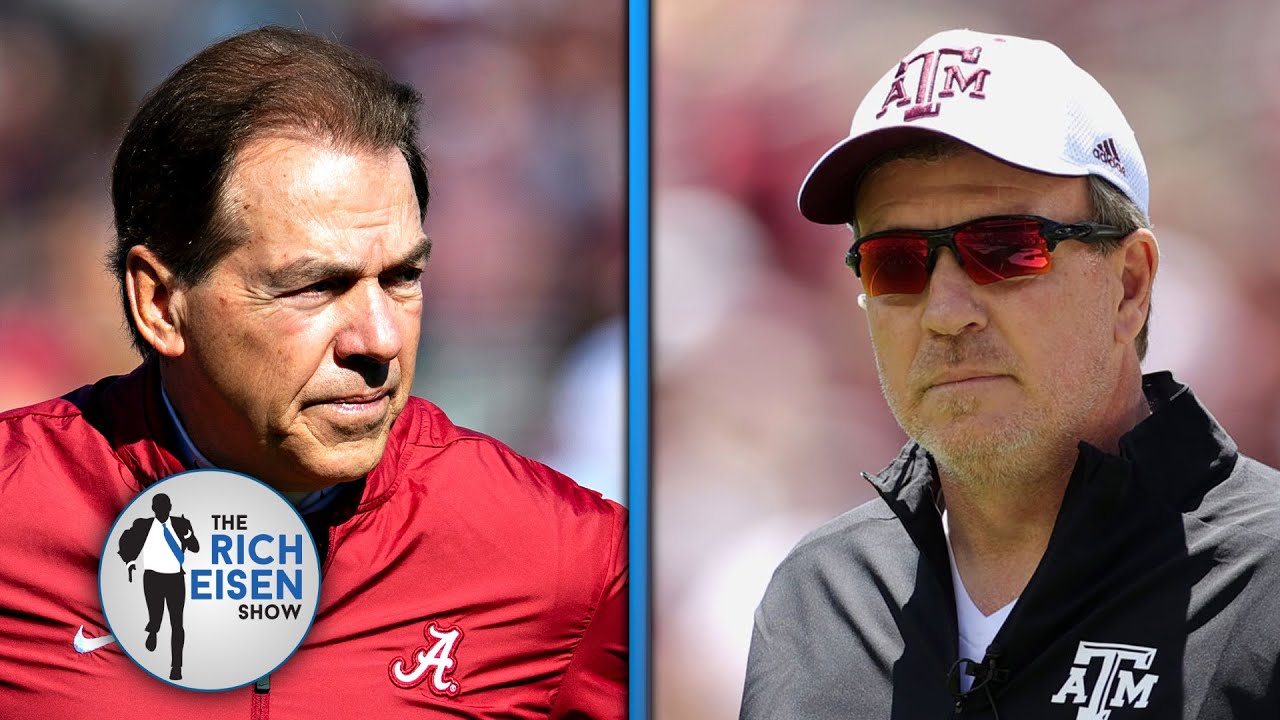 ‘What’s More Likely’ – Rich Eisen Talks Saban vs Jimbo, Tiger Woods, John Daly, NBA Playoffs & More!