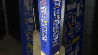 Custom Team Ready refrigerator with wrap on it. IDW G-11C