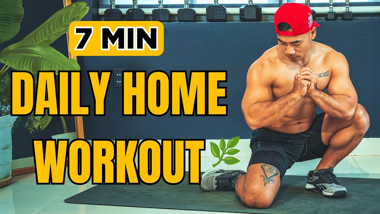 7 Minute Morning Workout Daily Home Workout 💪