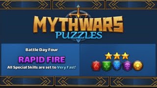 Mythwars & Puzzles: July26 3* Rush Tournament Day 4 screenshot 2