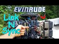 How To Link and Sync An Evinrude Outboard