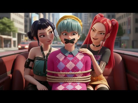 JINU AND ABBY SAVE BABY SAJA FROM A CONSPIRACY - HUNTR/X “GOLDEN” | KPOP Demon Hunters