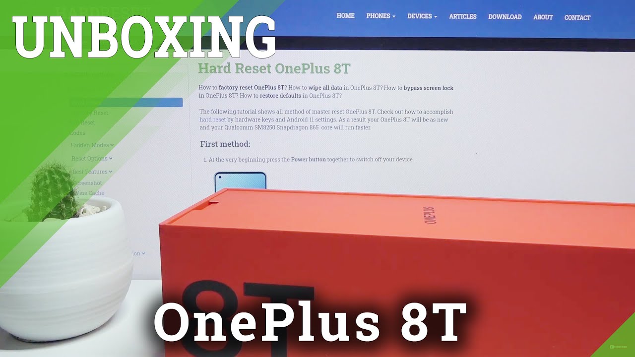 UNBOXING OnePlus 8T – Overview / First Impression