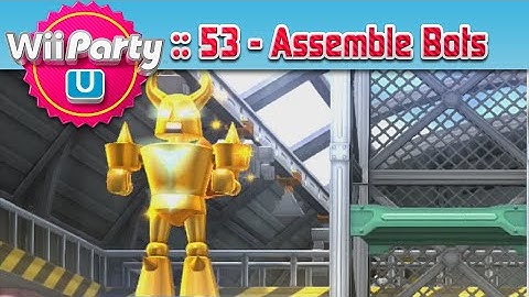Wii Party U :: 53 - Assemble Bots!