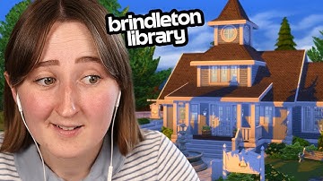 building a library in brindleton bay! (Streamed 8/6/25)