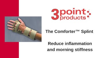 How to Use the Comforter Splint to Relieve RA Pain - 3-Point Products