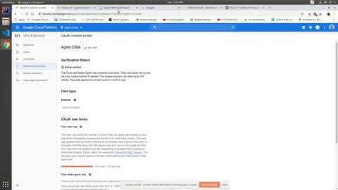Gmail Inbound - Agile CRM for oAuth verifications