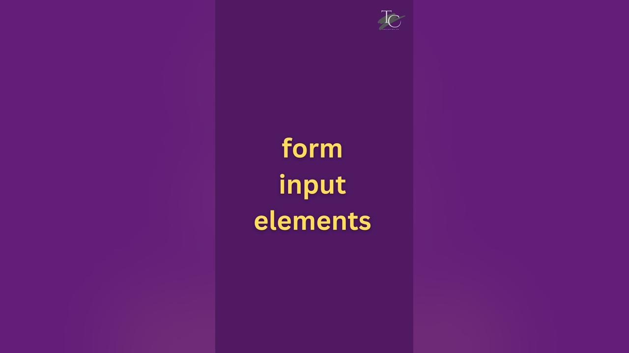 Taking Input in JavaScript part 2 | form input elements | JavaScript ...