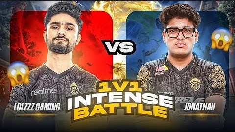 INTENSE 1v1 AGAINST @JONATHANGAMINGYT |LoLzZz VS JONATHAN |BGMI HIGHLIGHT