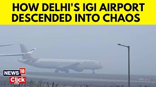 Delhi Weather News Today | Delhi Wakes Up To Thick Fog Again, Over 100 Flights Affected | N18V