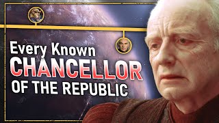 The History of Every Republic Chancellor | Star Wars Lore