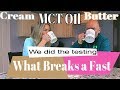 Definitive Test! MCT Oil in Coffee When Intermittent Fasting -2 Fit Docs Run The Tests