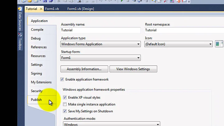 How to Export Programs as '.exe' (Visual Basic 2012, 2010, 2008, 2006)