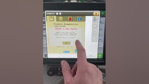 Direct Injection Calibration - Inside a Deere Sprayer