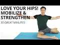 Mobilize and Stabilize Your Hips with the 90/90 Core and Gluteal Exercises - Prevent Hip Replacement