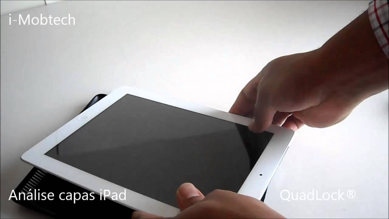 QuadLock Cover para iPad YouTube