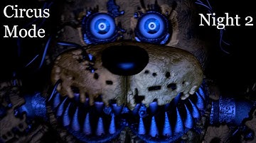 Circus Mode | Night 2 + Ending + Extras | Baldi Basics in Nightmares 1.5