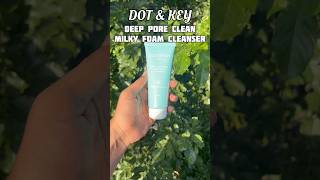 Dot & Key deep pore clean Foaming Facewash | best face cleanser for oily skin #shorts #facewash