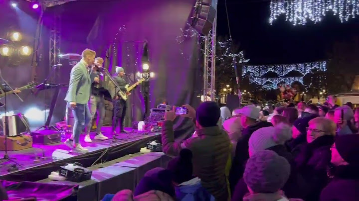 Firbci live at the Christmas Fair in Slovenj Gradec