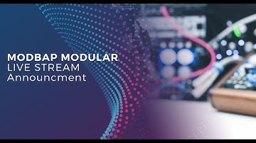 Modbap Modular Knobcon 2021 Livestream / Announcement