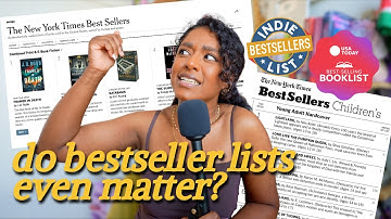 why is every book a New York Times bestseller? do book bestseller lists even matter? 🤔