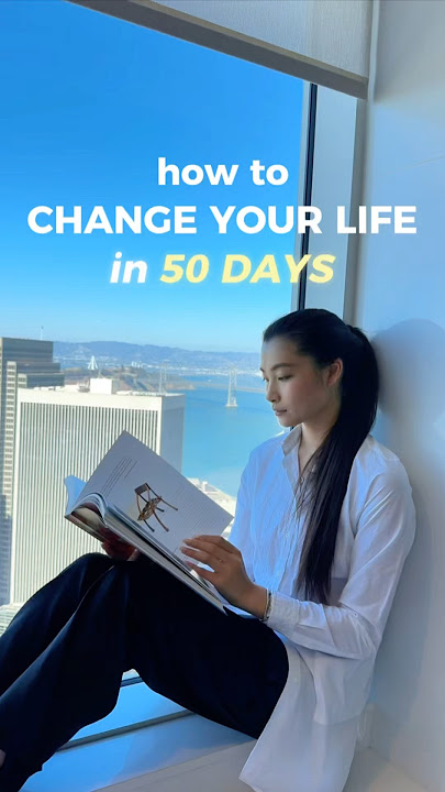 How to Change Your Life in 50 Days 💫 #selfimprovement #studytips #studywithme #college#productivity
