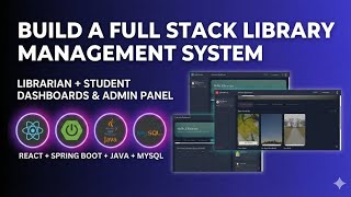 Libraminds SpringBoot react web application project 