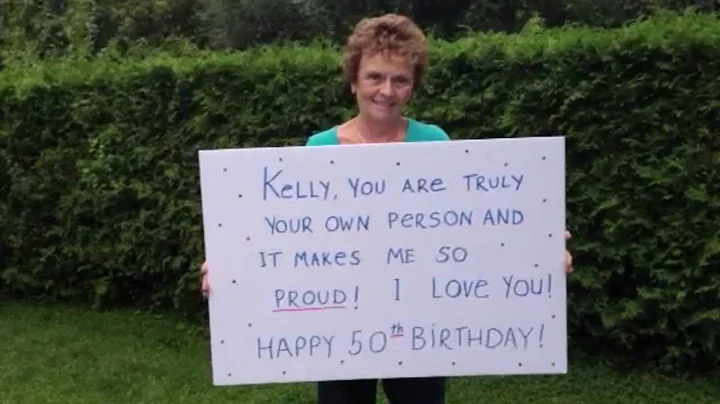 Kelly Childs' Surprise 50th Birthday Party Video "...