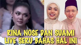 Download Lagu VIRAL√√ RINA NOSE HOST DA LIVE SERU BERSAMA SANG SUAMI!! MP3
