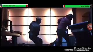 Captain America Vs. Winter Soldier With Healthbars Fourth Fight
