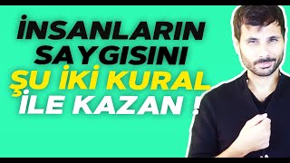 HAK ETTİĞİN SAYGIYI KAZANMAK İÇİN ŞU İKİ KURALI UYGULA | Erdem Taşkınsu ile Kişisel GelişimV.2 Resimi