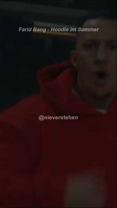 ASOZIAL UND RESPEKTLOS 💥 Farid Bang - Hoodie im Sommer | Musik Zitate | nieverstehen