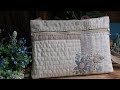 퀼트 자수 가방 만들기 │ How To Make a Quilt Embroidery Bag │ DIY Craft Tutorial