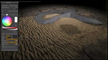UDK Vertex painting- Water, Sand, And Concrete tile