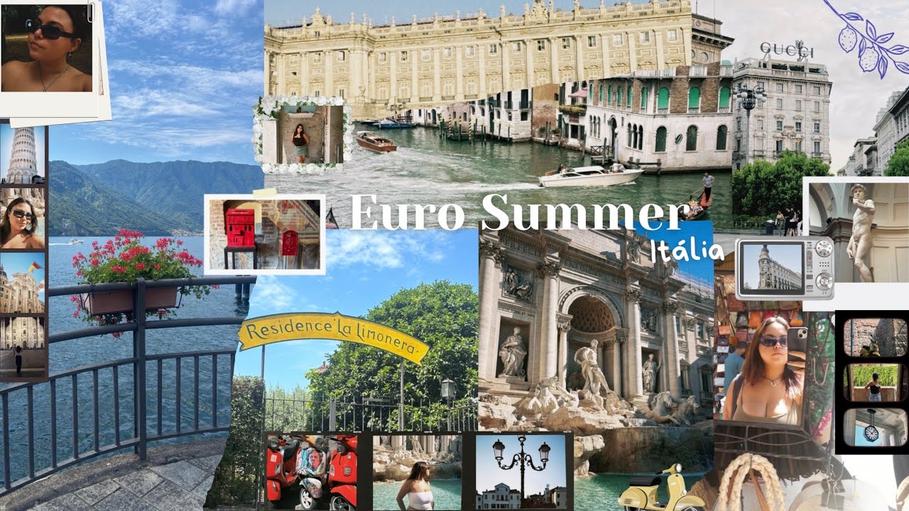 Vivendo o Eurosummer pela primeira vez - Vlog Itália
