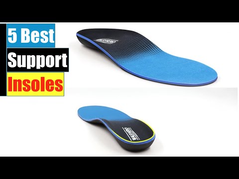 5 Best Orthotic Arch Support Shoe Inserts Insoles for Flat Feet,Feet Pain,Plantar Fasciitis