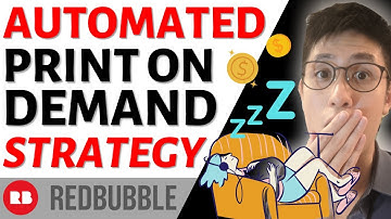 Earn PASSIVE INCOME With AUTOMATED Print on Demand Using this Free Software (Redbubble Strategy)