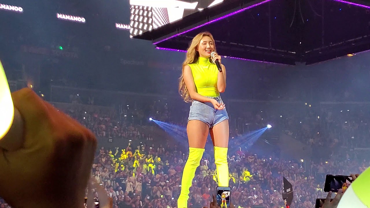 [직캠/Fancam] 190818 KCON 2019 LA 마마무 - 데칼코마니 // MAMAMOO - Décalcomanie